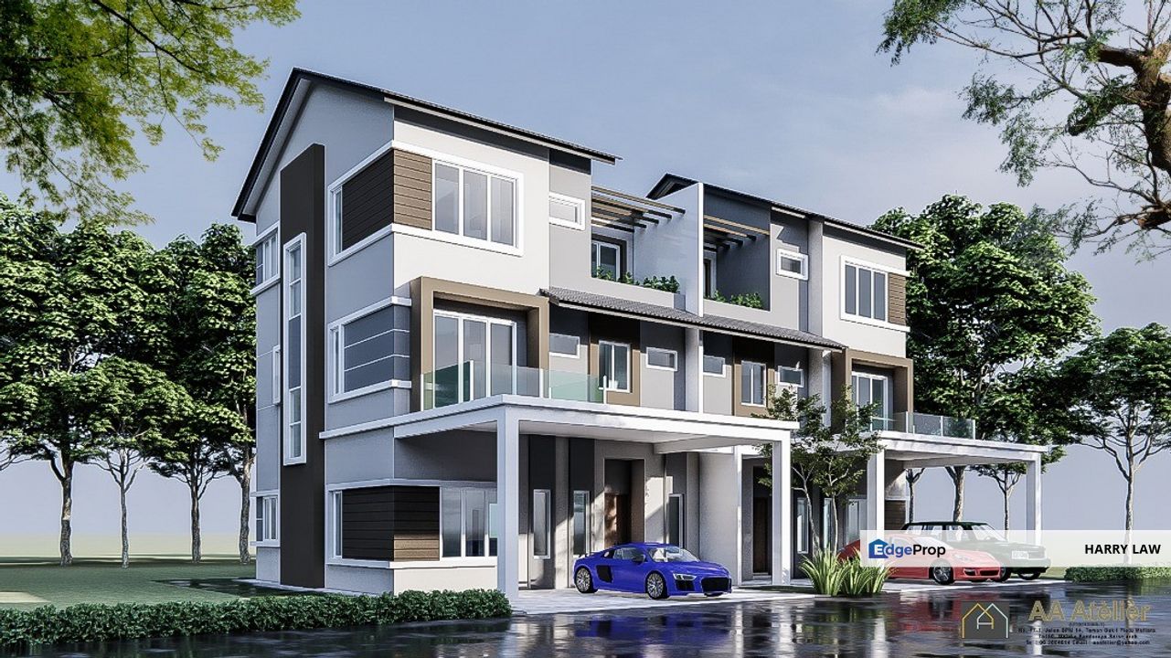Taman Bukit Cina @ Laksamana Cheng Ho 3 Storey Semi D Freehold New Project Non Bumi for sell, Melaka, Melaka Raya