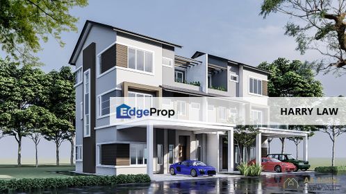 Laksamana Cheng Ho / bukit Cina 3 Storey Semi D Freehold New Project Non Bumi for sell, Melaka, Melaka Raya