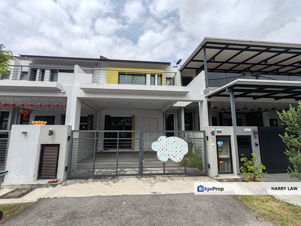 Taman Satu Krubong / One Krubong 1K residence krubong jaya Freehold Gated Guarded Non Bumi Back Lane 20 feet Non House below bank value for sell , Melaka, Krubong