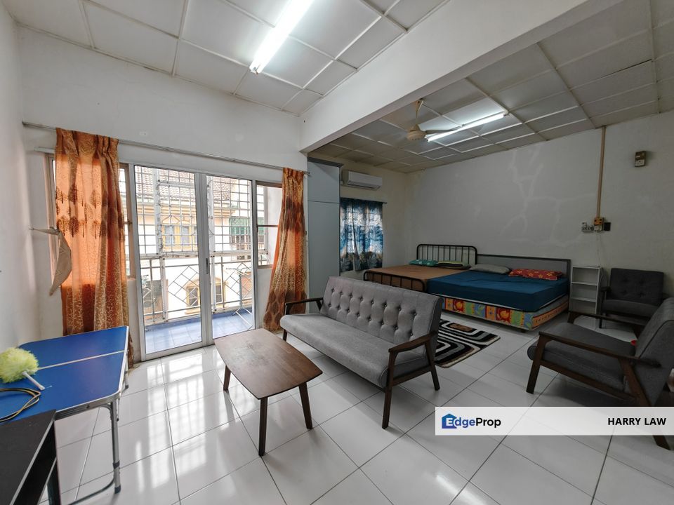 Golden Shower / Klebang Condominium 4 Pax Studio Fully furnished for rental, Melaka, Melaka Tengah