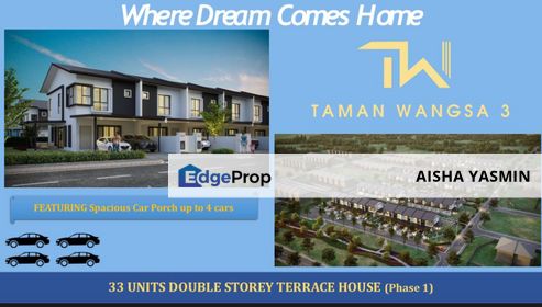 New Double Storey Taman Wangsa 3 at DepoLin, Sarawak, Kuching