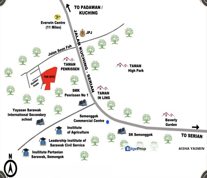 Siburan Estate Townhouse at Penrissen for Salr, Sarawak, Kuching