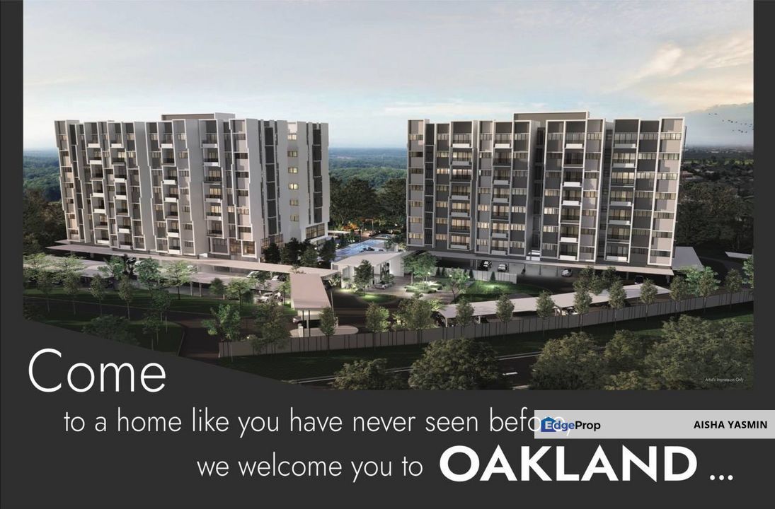 Super LARGE Condominium OAKLAND at Stapok, Sarawak, Kuching