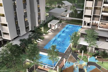 Spacious Condominium Stapok near FORDA and AEON Mall for Sale