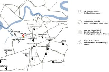 Spacious Condominium Stapok near FORDA and AEON Mall for Sale
