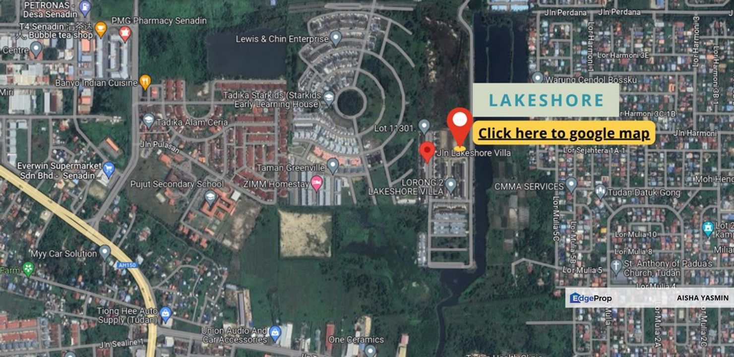 New Double Storey LAKESHORE VILLA, near CURTIN University Miri For Sale, Sarawak, Kuching
