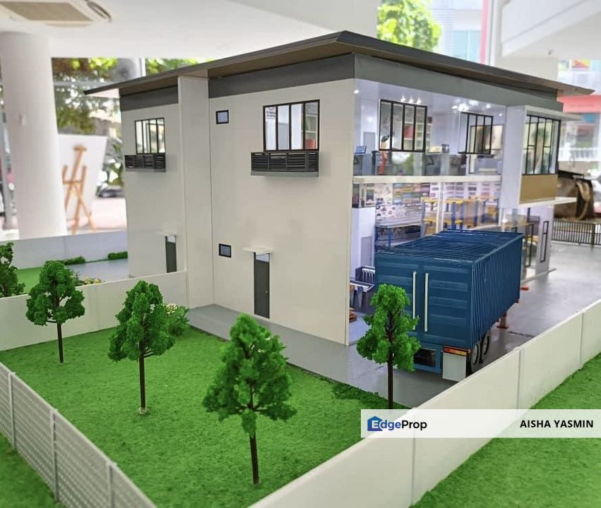 New Semi Detached Factory at Muara Tabuan IH BUSINESS PARK for Sale, Sarawak, Kuching