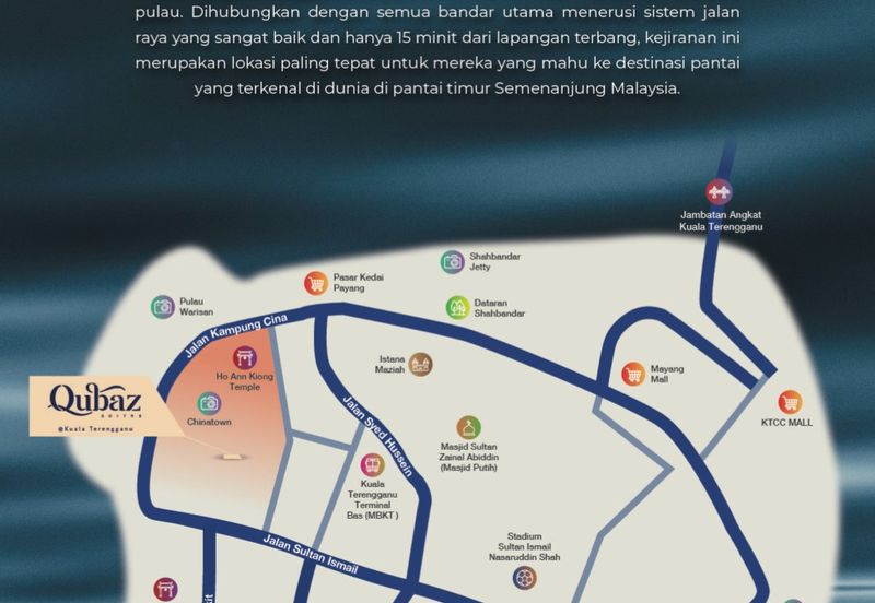 Terengganu Beach Front Service Suites