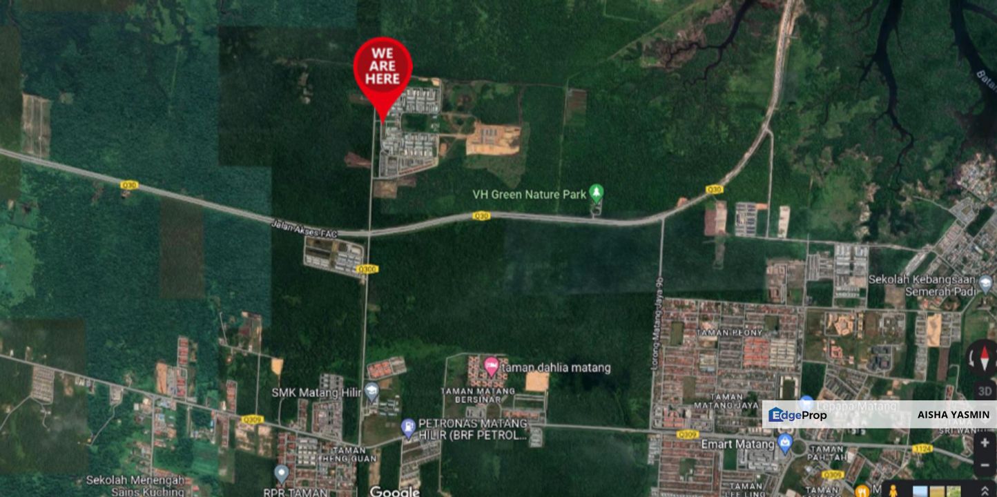 Semi Detached Single Storey at Jalan FAC, Matang, Sarawak, Kuching