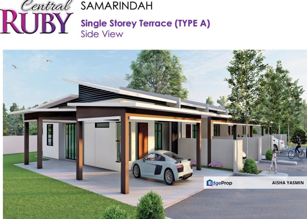 Single Storey CENTRAL RUBY at Samarindah for Sale, Sarawak, Kota Samarahan