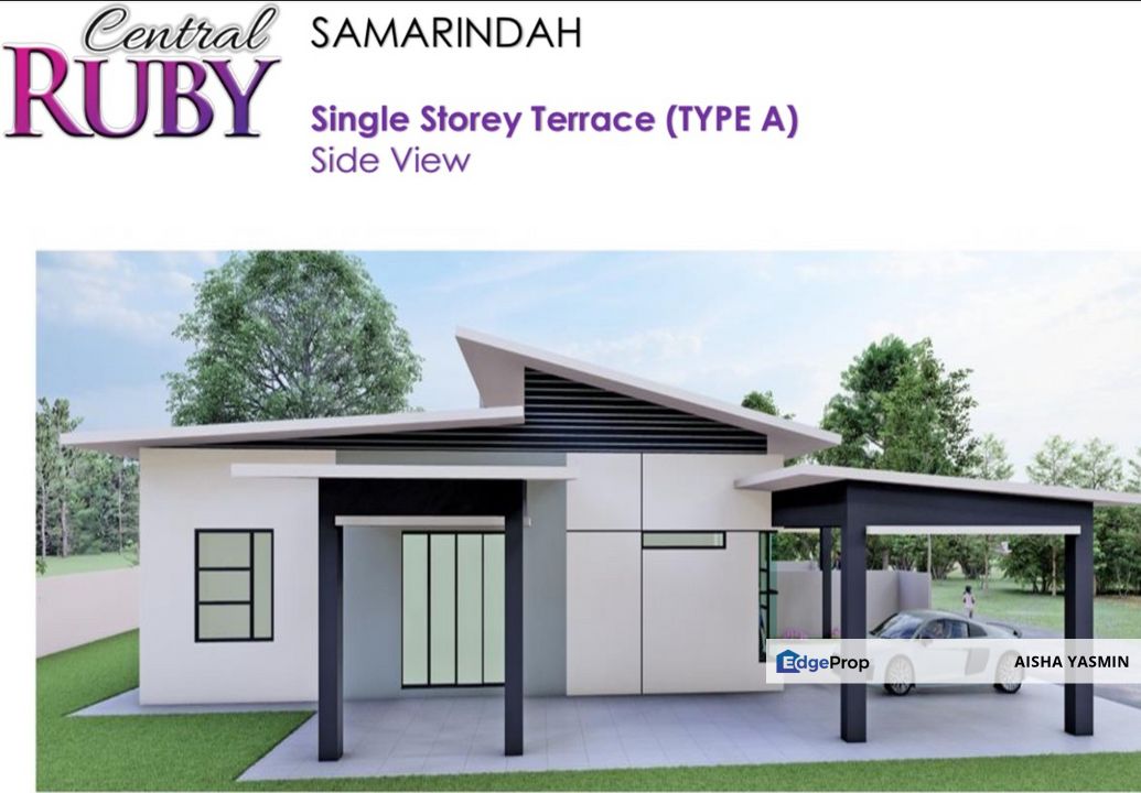 Single Storey CENTRAL RUBY at Samarindah for Sale, Sarawak, Kota Samarahan