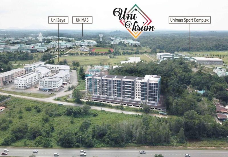 UNIVISION Two Bedroom Apartment at Kota Samarahan For Sale