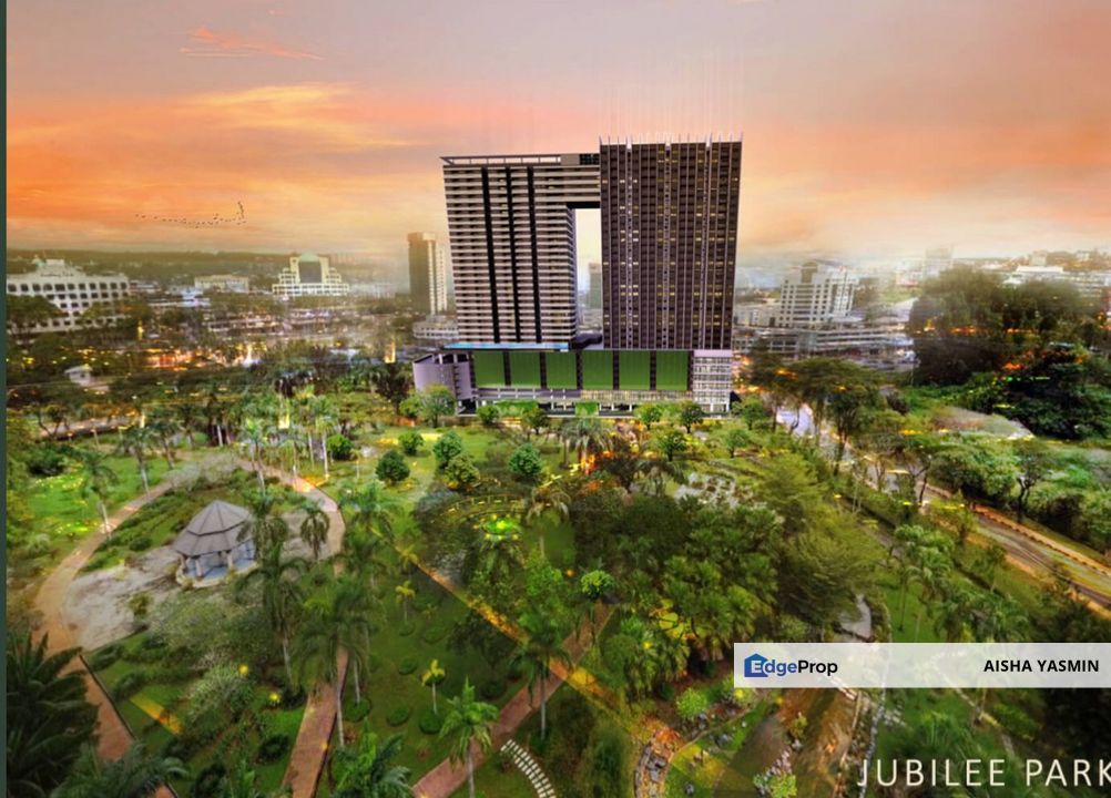 PARQ Residence at Kuching City Centre next to Jubilee Park For Sale, Sarawak, Kuching