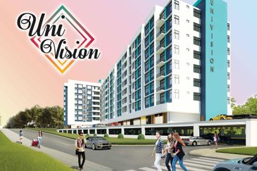 UNIVISION Two Bedroom Apartment at Kota Samarahan for Sale