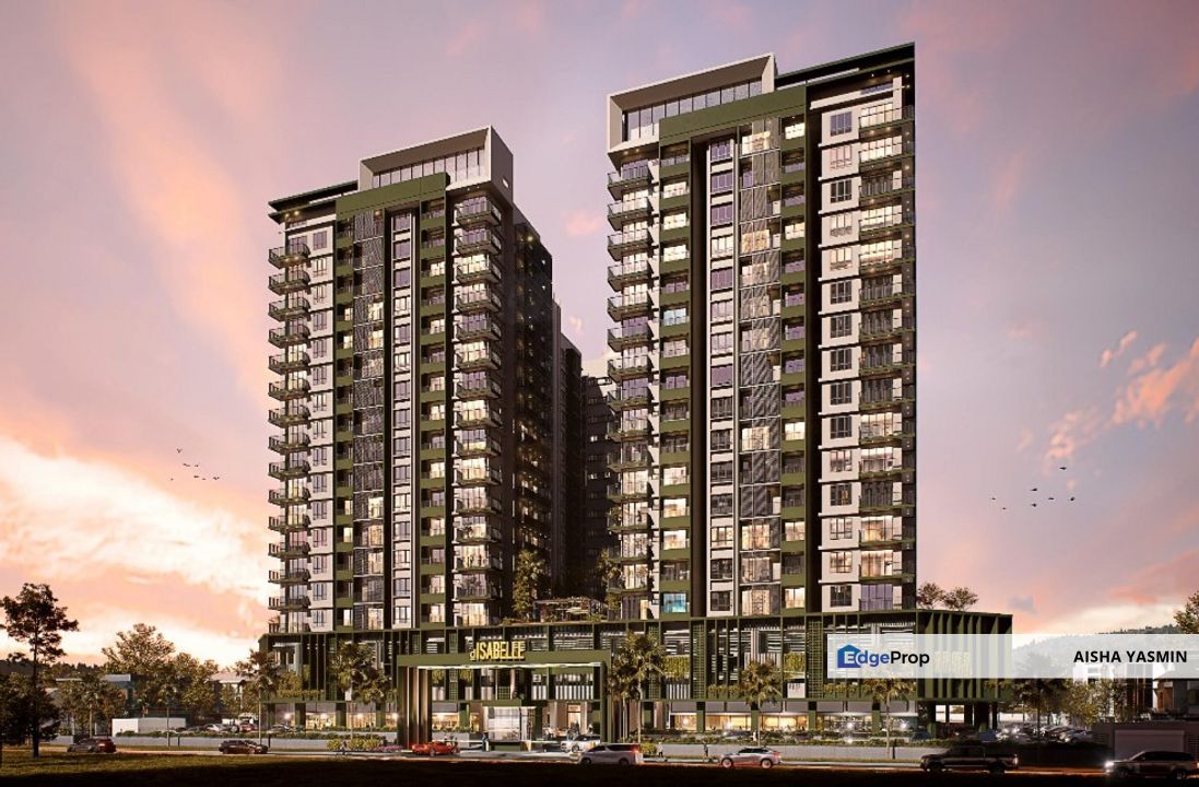 Fully Furnished Three Bedroom Three Carpark D ISABELLE at Jalan Dogan for Sale, Sarawak, Kuching