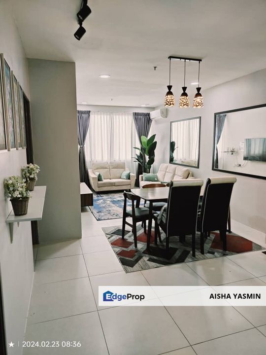 Corner Fully Furnished METROCITY Apartment at Petra Jaya for Sale, Sarawak, Kuching