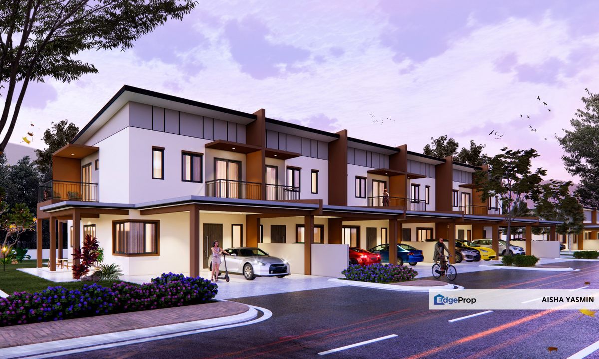 MIX ZONE New SINGLE Storey HYDE PARK at Sungai Tengah Matang For Sale, Sarawak, Kuching