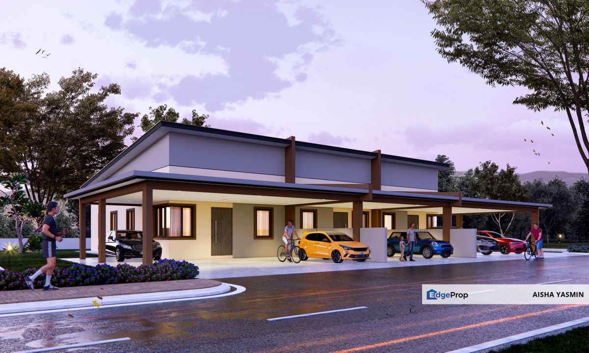 MIX ZONE New DOUBLE Storey HYDE PARK at Sungai Tengah Matang For Sale, Sarawak, Kuching