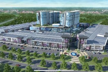 MUKAH CENTRAL Three Storey Shophouse Covered Mall at Mukah FOR SALE