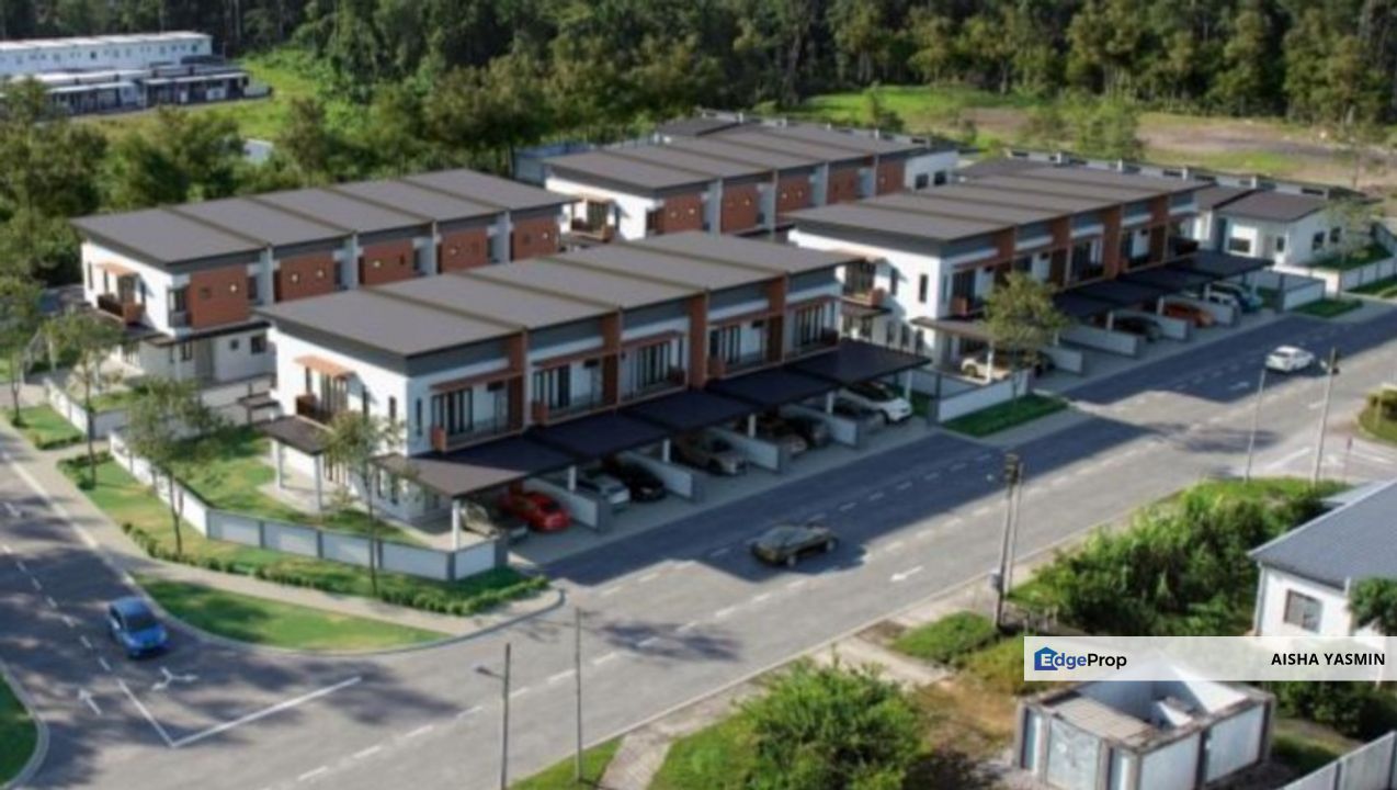 Taman Stakan30 New Double Storey Terrace MIX ZONE at Jalan Stakan for Sale, Sarawak, Kota Samarahan