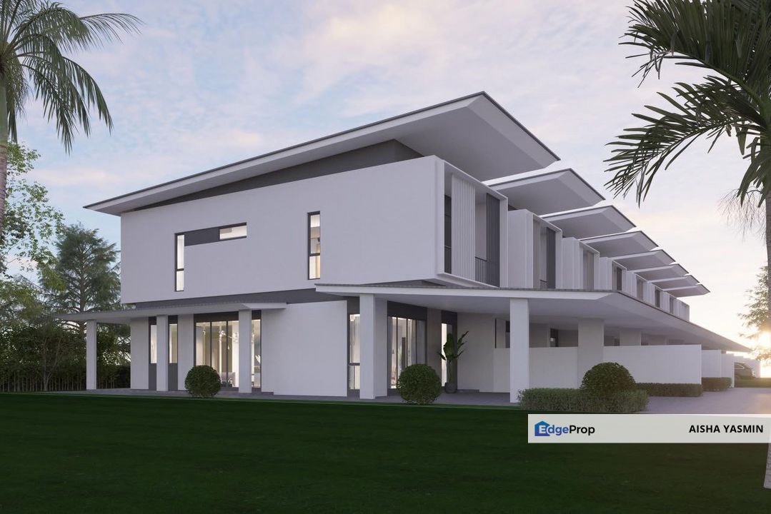 Holmestown2 New Double Storey Terrace at Muara Tuang For Sale, Sarawak, Kota Samarahan