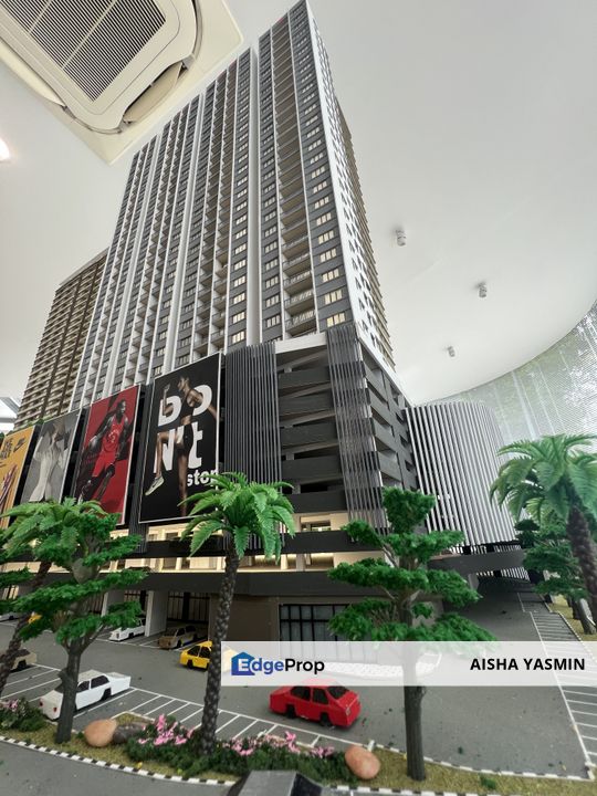 PARQ Residence City Centre Four Bedroom Partially Furnished at Padungan For Sale, Sarawak, Kuching