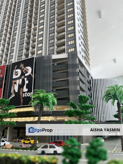 PARQ Residence City Centre Four Bedroom Partially Furnished at Padungan For Sale, Sarawak, Kuching