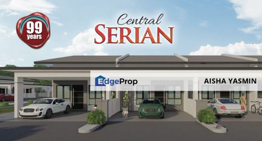 CENTRAL SERIAN Affordable Single Storey Terrace at Jalan Tangga By Pass For Sale, Sarawak, Serian
