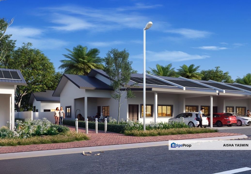 Corner Single Storey with Solar Panel at Siburan for Sale for Sale ...