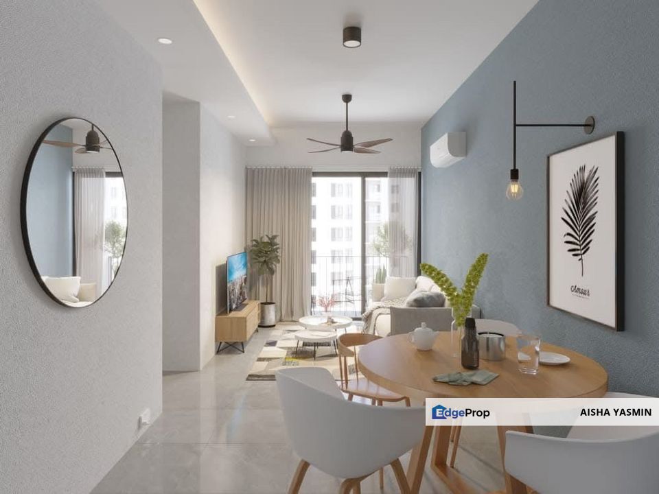 NEU PENDINGTON Partially Furnished Service Apartment at Kuching City Centre for Sale, Sarawak, Kuching