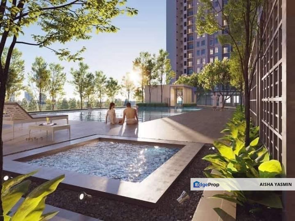 NEU Pendington Partially Furnished Service Apartment at Pending for Sale, Sarawak, Kuching