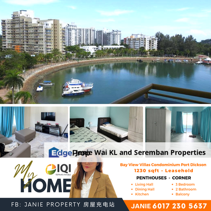 [Penarth Houses] Sea View Bay View Villa Condominium Port Dickson Teluk Kemang Batu 5, Negeri Sembilan, Port Dickson