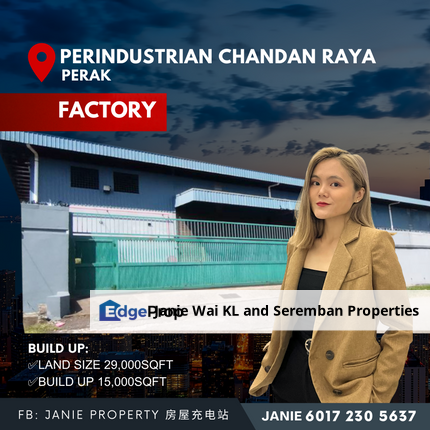 Ipoh Factory Menglembu Perindustrian Chandan Raya Perak 万里望工厂, Perak, Menglembu