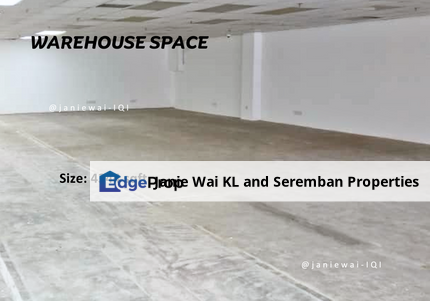 Bangunan THK Petaling Jaya Selangor Warehouse Storage Space Light Industiral Factory, Selangor, Petaling Jaya