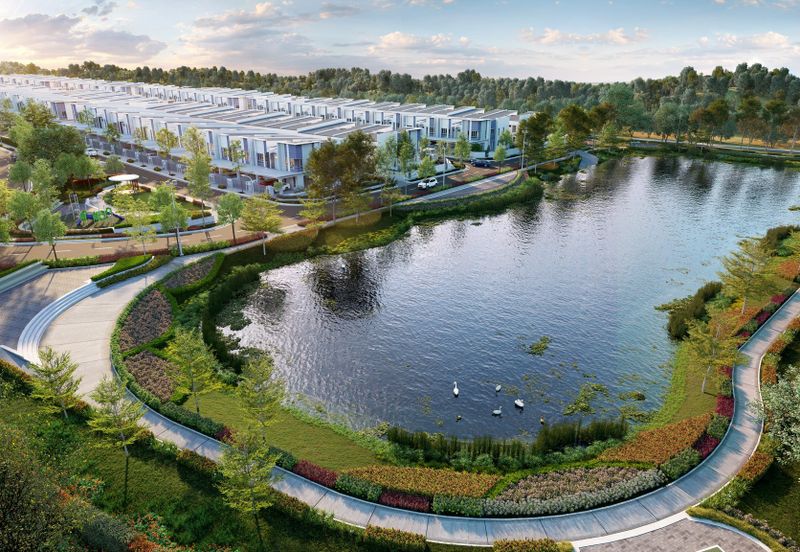 Seremban 2 Tingkat Rumah Baru - 15min ke Station Komuter Terdekat dalam waktu puncak