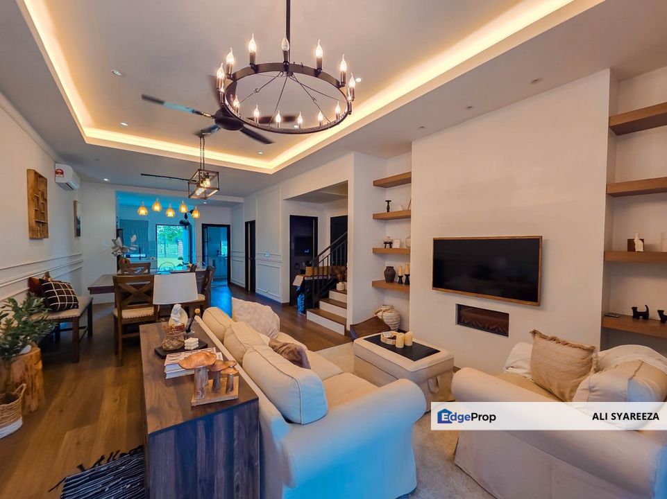 Monet Garden Sunsuria City Kota Warisan Sepang 3 storey terrace house for sale, Selangor, Sepang