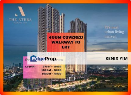 The Atera, Petaling Jaya, Covered Walkway to LRT, Selangor, Petaling Jaya