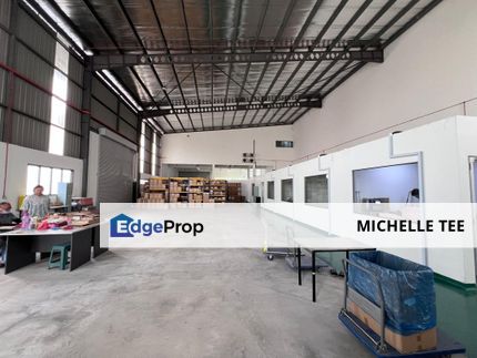 1.5 STOREY FACTORY / WAREHOUSE C/W OFFICE @ AIR HITAM FOR RENT  , Selangor, Klang