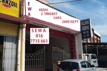 INVEST  - Good Returns- 2 Tingkat Kedai - Segera boleh berniaga