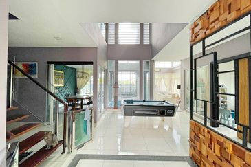 Bungalow Forte Jalan Titian Bukit Jelutong Shah Alam Corner Lot Bungalow For Sale Double Storey