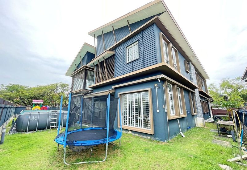 Bungalow Forte Jalan Titian Bukit Jelutong Shah Alam Corner Lot Bungalow For Sale Double Storey