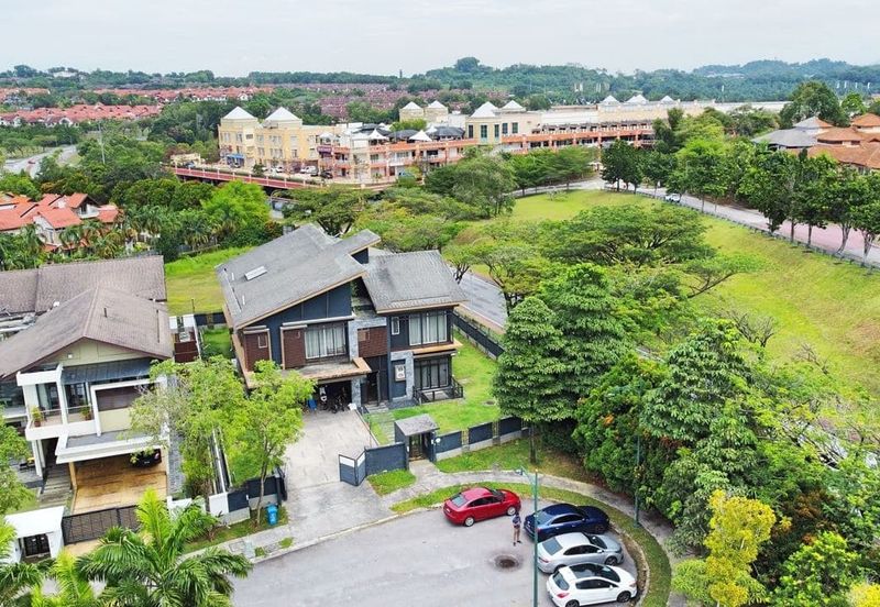 Bungalow Forte Jalan Titian Bukit Jelutong Shah Alam Corner Lot Bungalow For Sale Double Storey