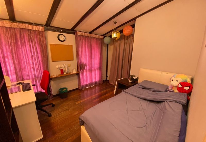 CORNER LOT Double Storey Terrace Jalan Birai Bukit Jelutong Shah Alam Freehold For Sale 