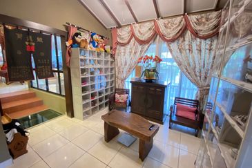 CORNER LOT Double Storey Terrace Jalan Birai Bukit Jelutong Shah Alam Freehold For Sale 