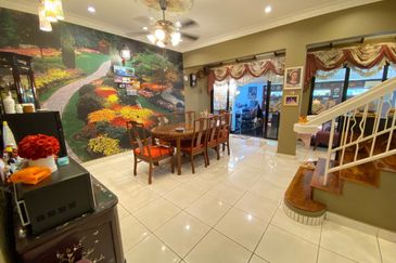 CORNER LOT Double Storey Terrace Jalan Birai Bukit Jelutong Shah Alam Freehold For Sale 