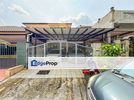 TERMURAH Double Storey Terrace Taman Rakan Sg Long Kajang For Sale Near Bandar Mahkota Cheras Bandar Tun Hussein Onn , Selangor, Kajang