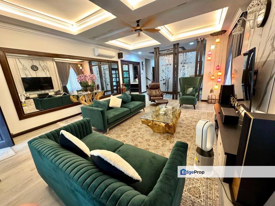 FULLY FURNISHED Double Storey Semi D Bayu Perdana, Seksyen 11 Kota Damansara Petaling Jaya For Sale Renovated  , Selangor, Kota Damansara