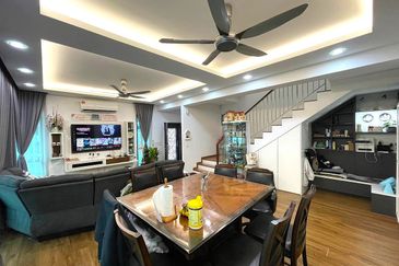 Ferrea Denai Alam End Lot Double Storey Terrace Freehold For Sale Near Elmina Valley Saffron Hills Denai Alam Semanea Hills   