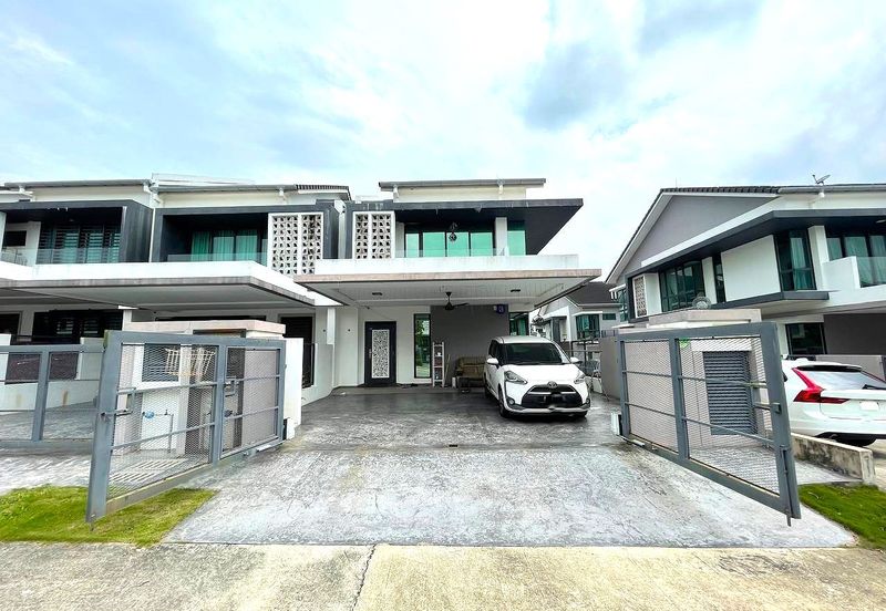 Ferrea Denai Alam End Lot Double Storey Terrace Freehold For Sale Near Elmina Valley Saffron Hills Denai Alam Semanea Hills   