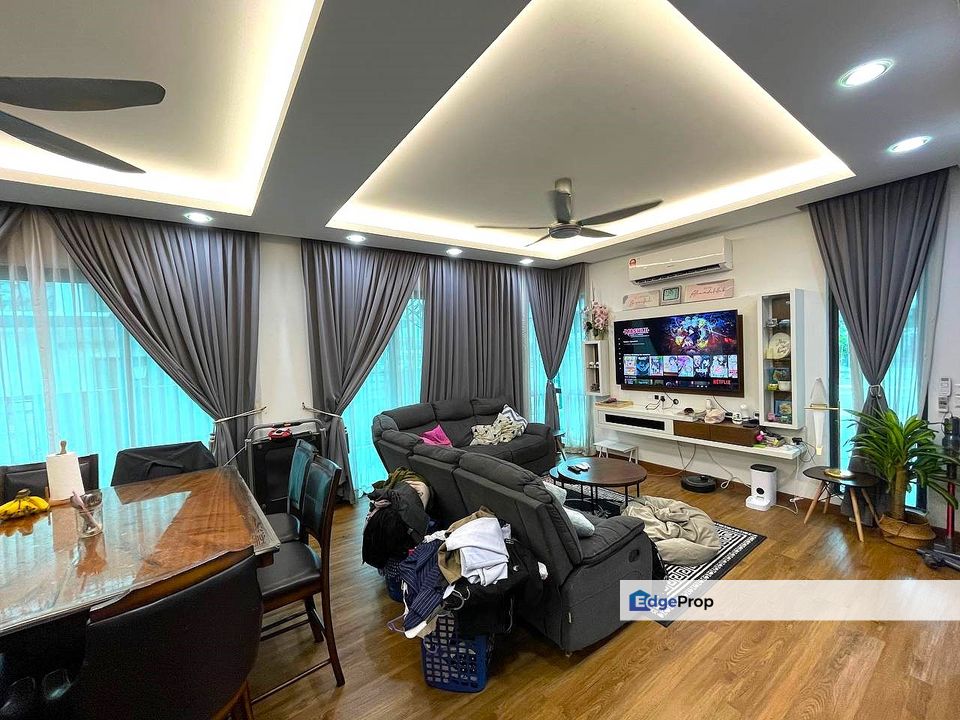 Ferrea Denai Alam Shah Alam End Lot Double Storey Terrace For Sale Freehold   , Selangor, Denai Alam